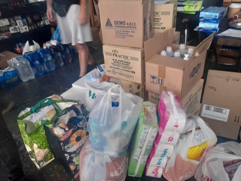 Η αλληλεγγύη είναι το όπλο μας | Παράδοση ειδών πρώτης ανάγκης για τους πληγέντες της Θεσσαλίας